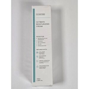 Ultimate Moisturizing Cream Women 100ml White Collagen Niacinamide NEW